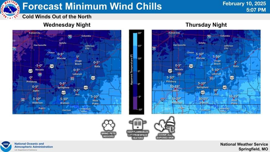 UPDATED: Wintry weather returns this week to mid-Missouri | Newsroom ...