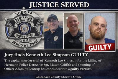 Steelville man accused of murdering Hermann police officer found guilty ...