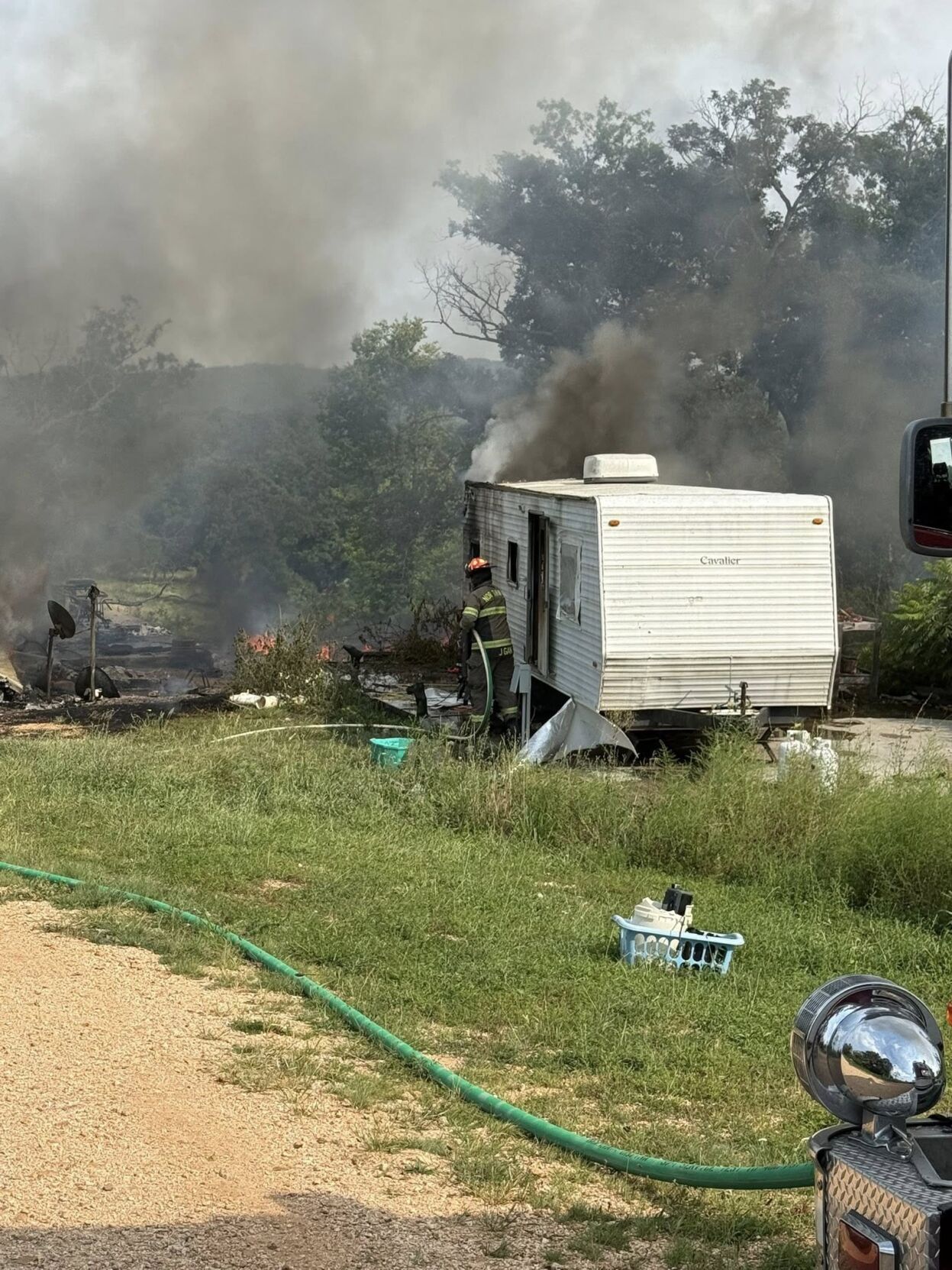 Springs Rv Fire Several pets die in mobile home and camper trailer fire in Climax ...