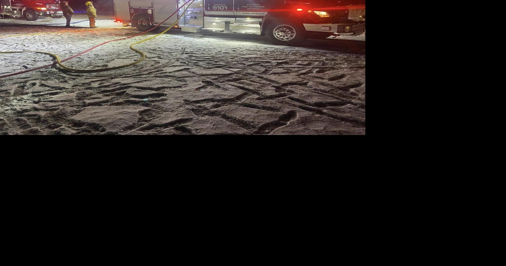 Multiple units respond to overnight house fire west of Huntsville ...
