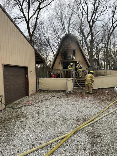 Woman loses home in Cooper County fire, lost dog is rescued