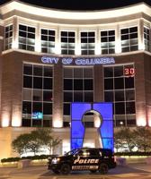 Columbia to light keyhole blue during National Police Week