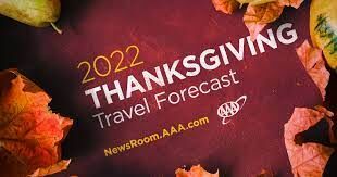 Thanksgiving travel expected to be up from last year, closer to pre-pandemic levels