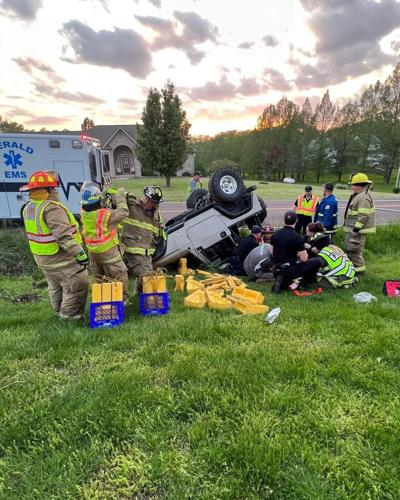 Franklin County man seriously injured in crash in Gerald
