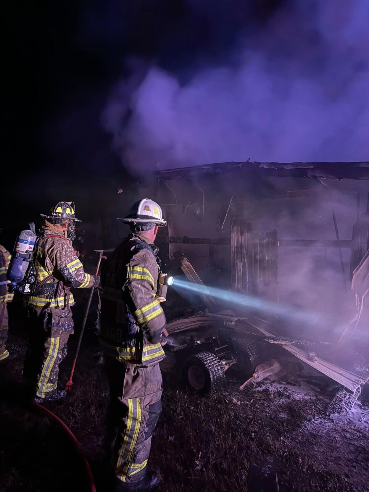 Early morning fire destroys detached garage in Hartsburg | Newsroom ...