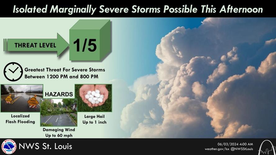 Severe storms possible to start the week, temperatures to cool by end ...