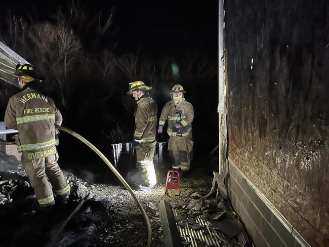 Volunteer firefighters in Hermann stop fire from spreading to home ...