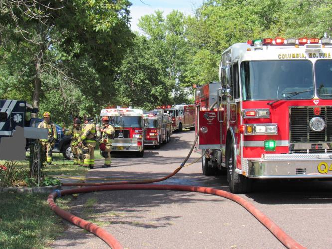 Columbia Fire Department responds to house fire on north side ...