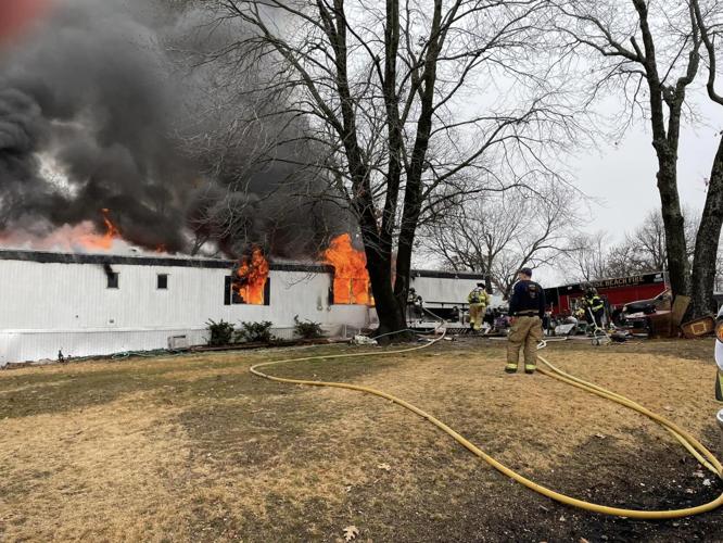 Mobile home just south of Laurie destroyed by fire | Newsroom ...