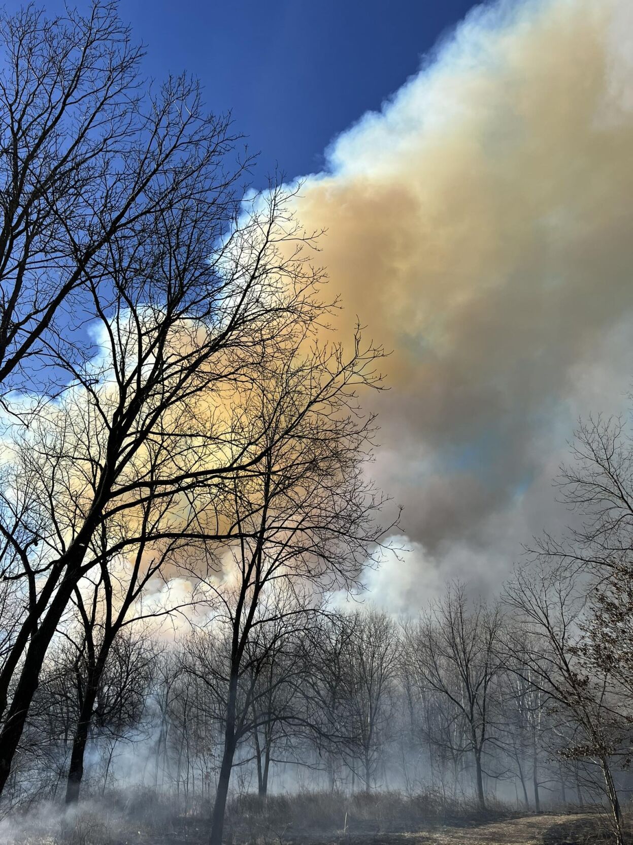 Spring Cover Fire Natural cover fire in Edwards burns more than 400 acres | Newsroom ...