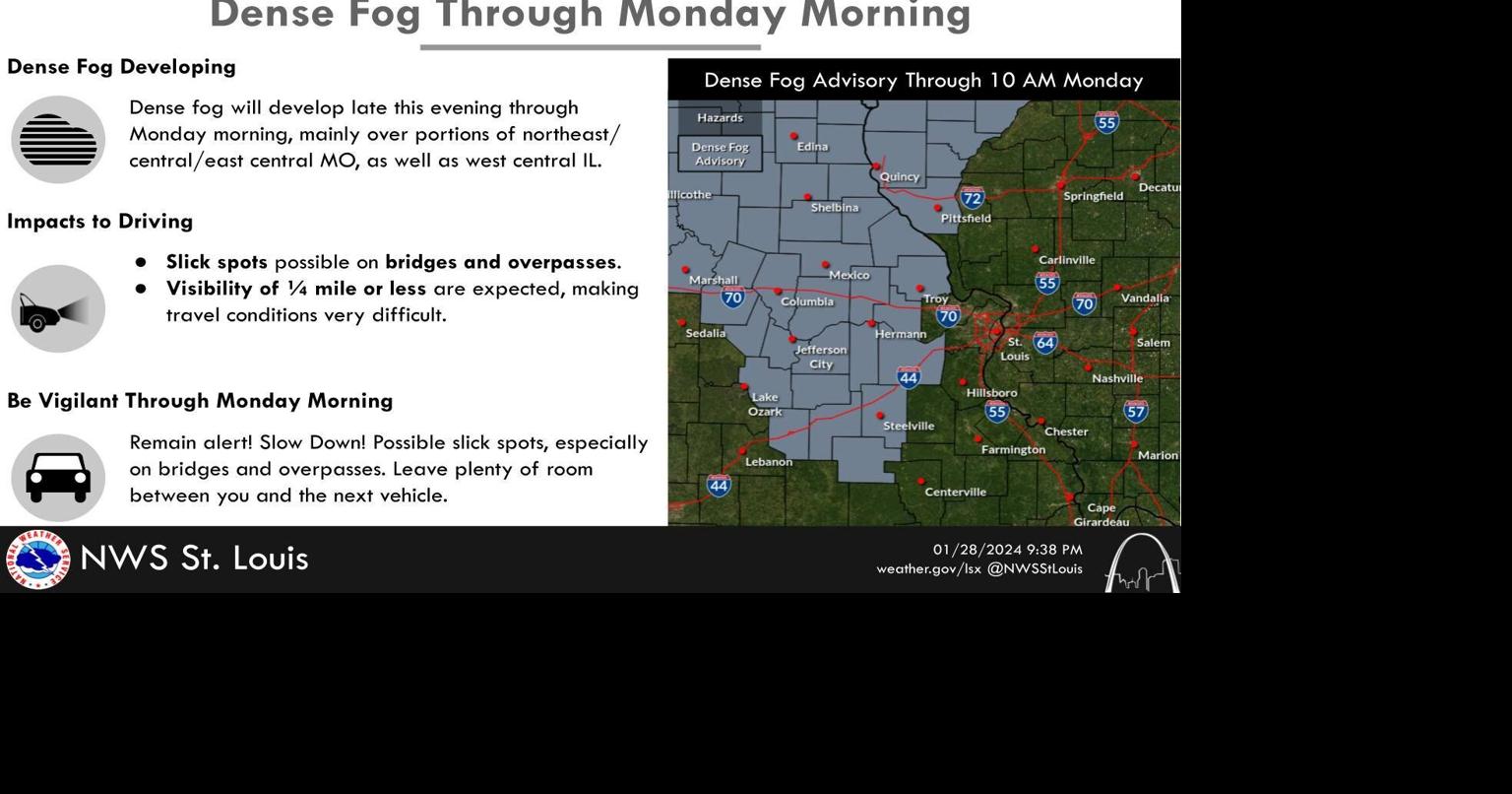 Sun to return today, but first, fog and slick spots on roads may cause ...