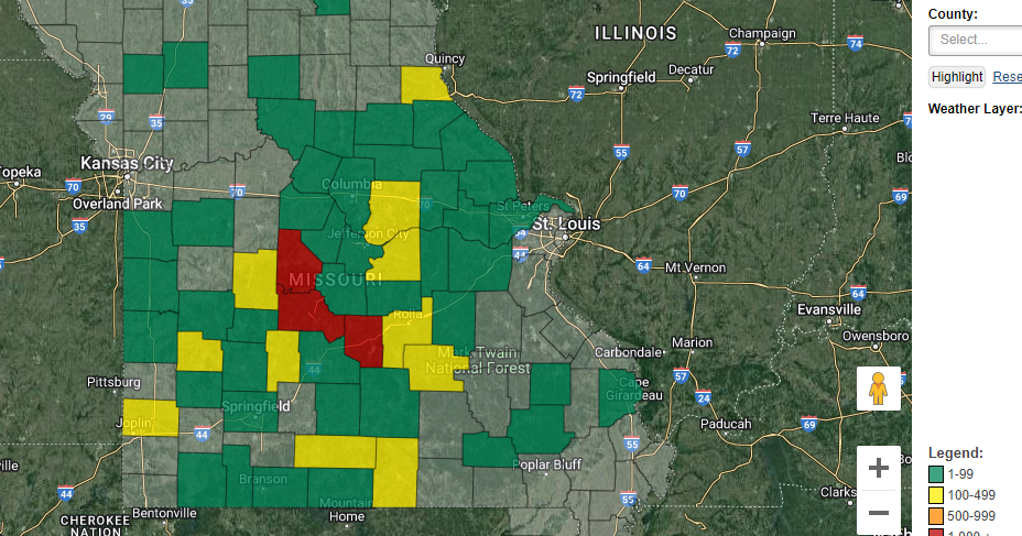 UPDATED: Thousands across the state lose power due to storms/winds ...