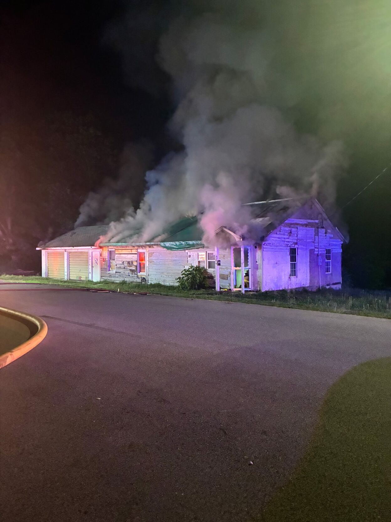 Vacant home destroyed by fire in Ownensville | Newsroom | kjluradio.com