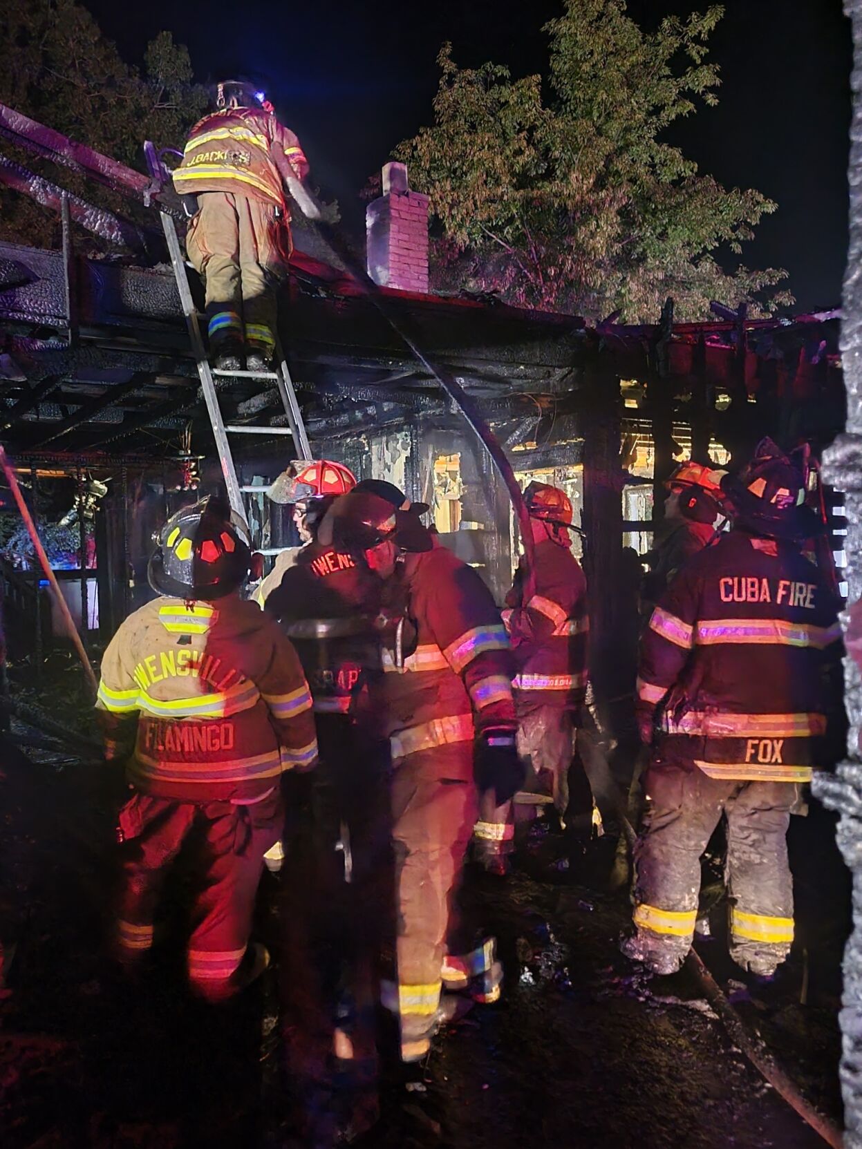 Two-story home in Owensville destroyed by early morning fire | Newsroom ...