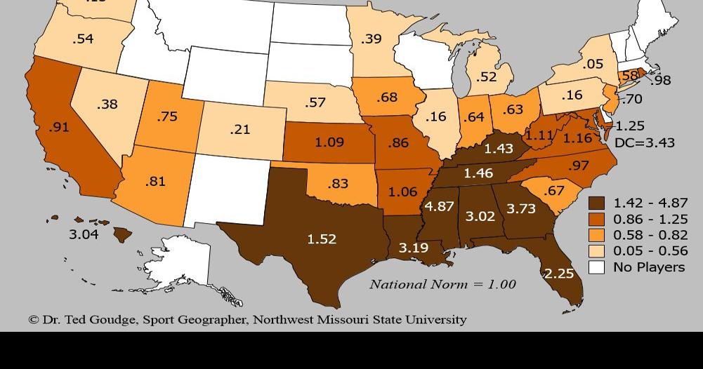 Geography with Goudge ESPN Top 300 Football Recruits News