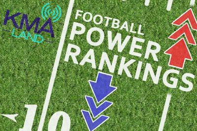 Kmaland Iowa High School Football Power Rankings Monday October 8th Sports Kmaland Com