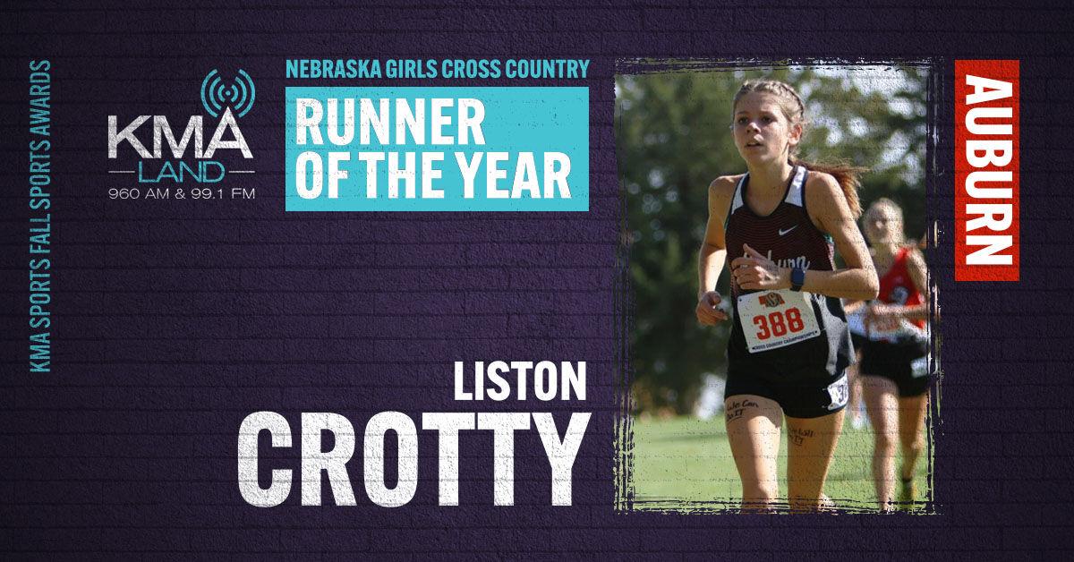 Auburn freshman Crotty earns KMAland Nebraska Female XC Runner of the