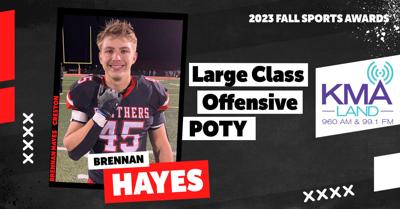 Creston's Hayes shines in passing, rushing attacks to claim KMAland 3A ...