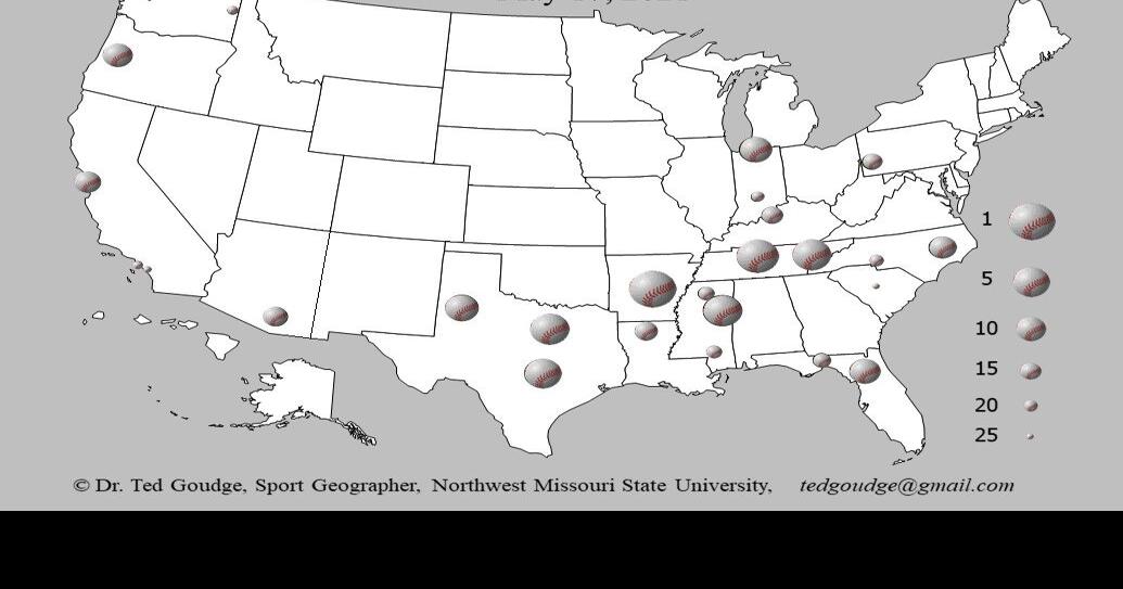 Geography with Goudge NCAA College Baseball Rankings News