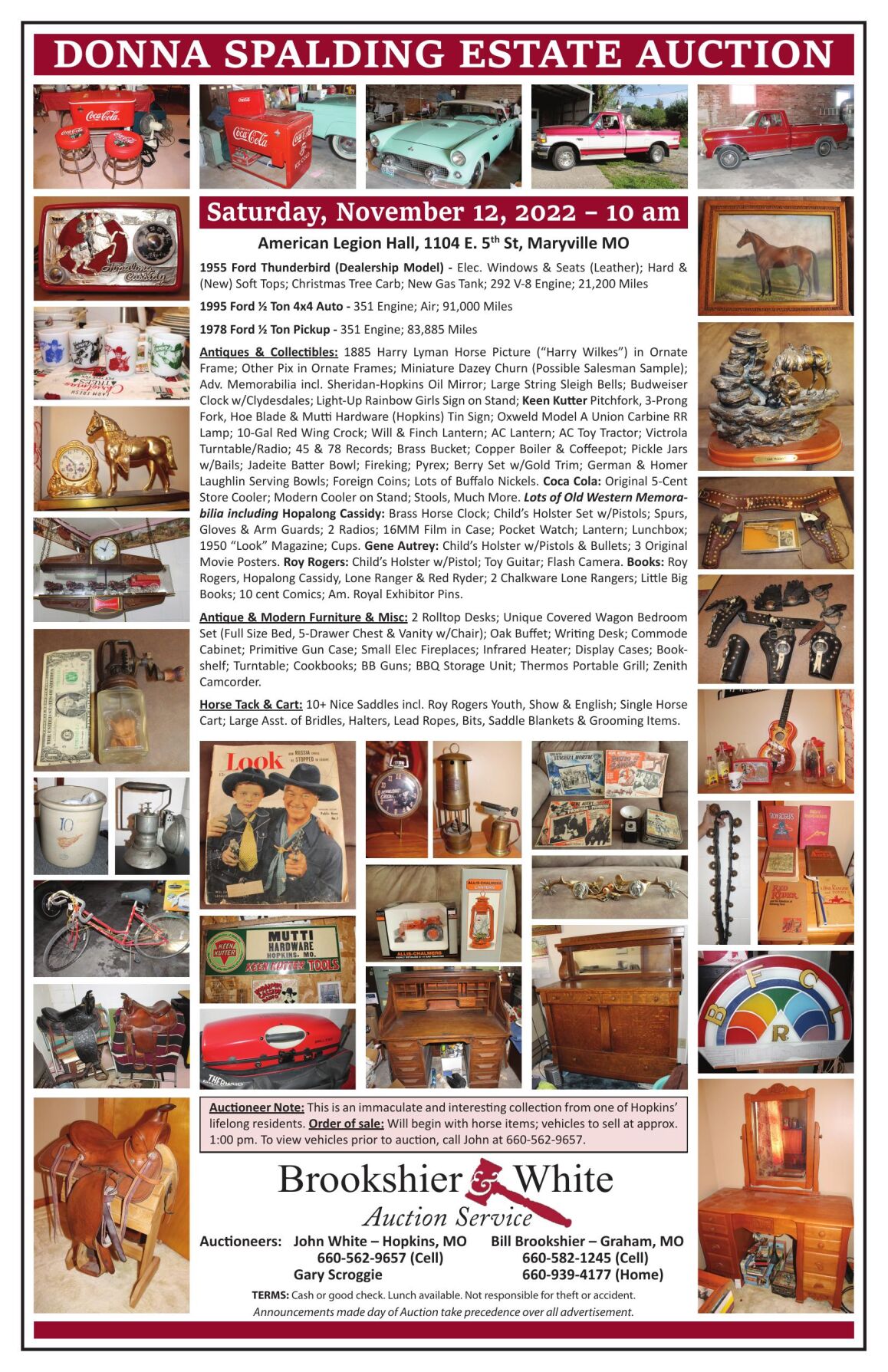 Donna Spalding Estate Auction