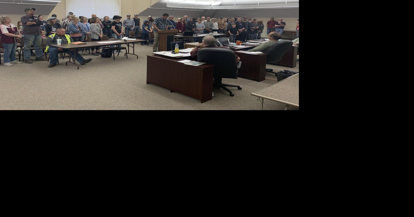 Residents hand legal notice to Page County News