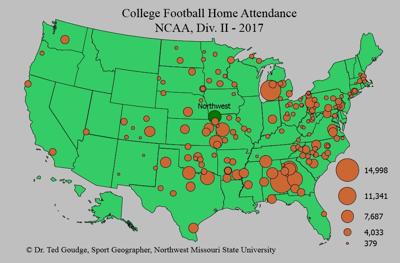 Geography With Goudge Ncaa D2 Football Home Attendance News