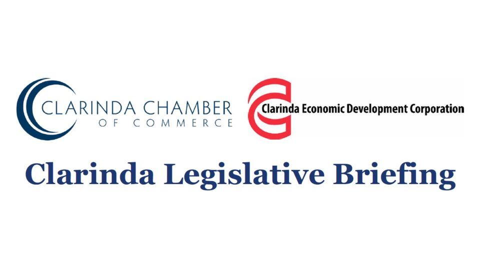 2024 Clarinda Legislative Briefing Calendar