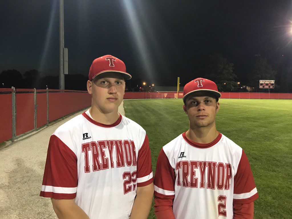 Treynor baseball with strong performance in win over TriCenter