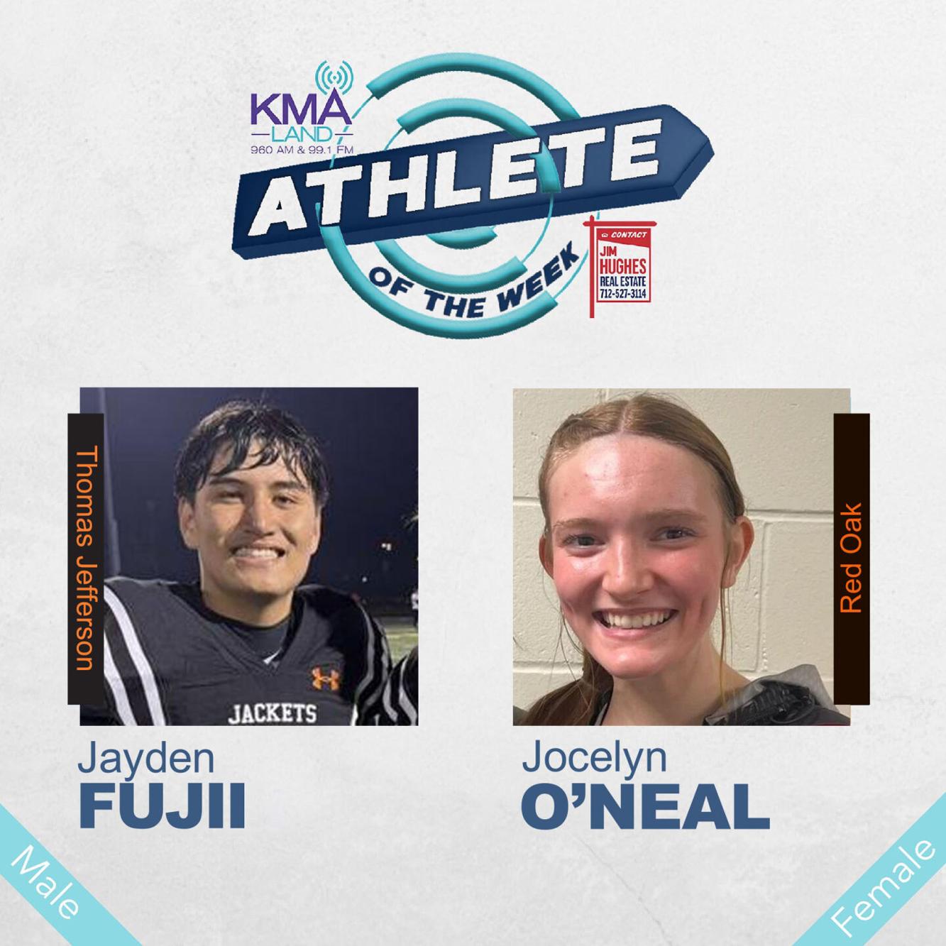 2025 26 JHRE KMAland Athlete of the Week (Week 2): Jocelyn O #39 Neal