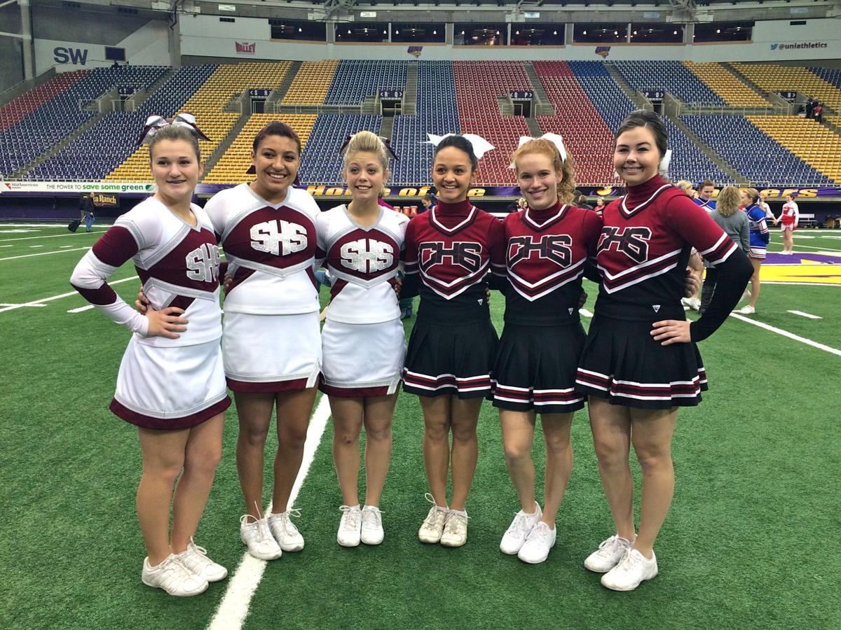 KMAland Cheerleaders perform in the Iowa Honor Squad News