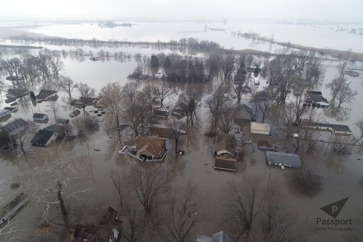 Pacific Junction Flooding 3/18/2019