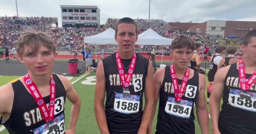 Missouri State Track Day 2: Stanberry Boys 4x400