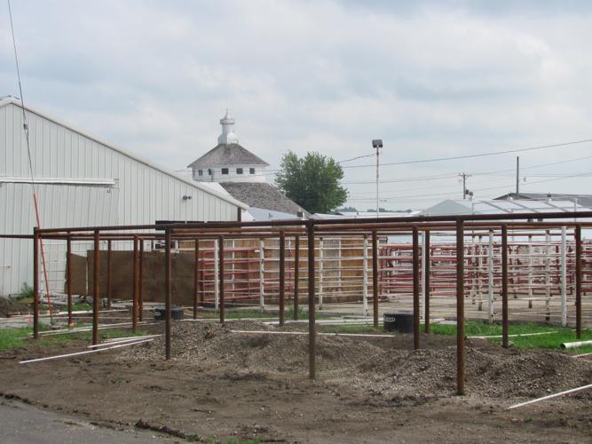John Anderson & Frank Hoepker with Clarinda Livestock Auction Gallery