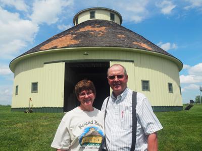 Must See 1906 Round Barn At The Taylor County Museum In Bedford
