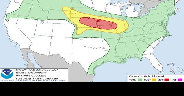 Severe weather threat in KMAland this evening | News | kmaland.com