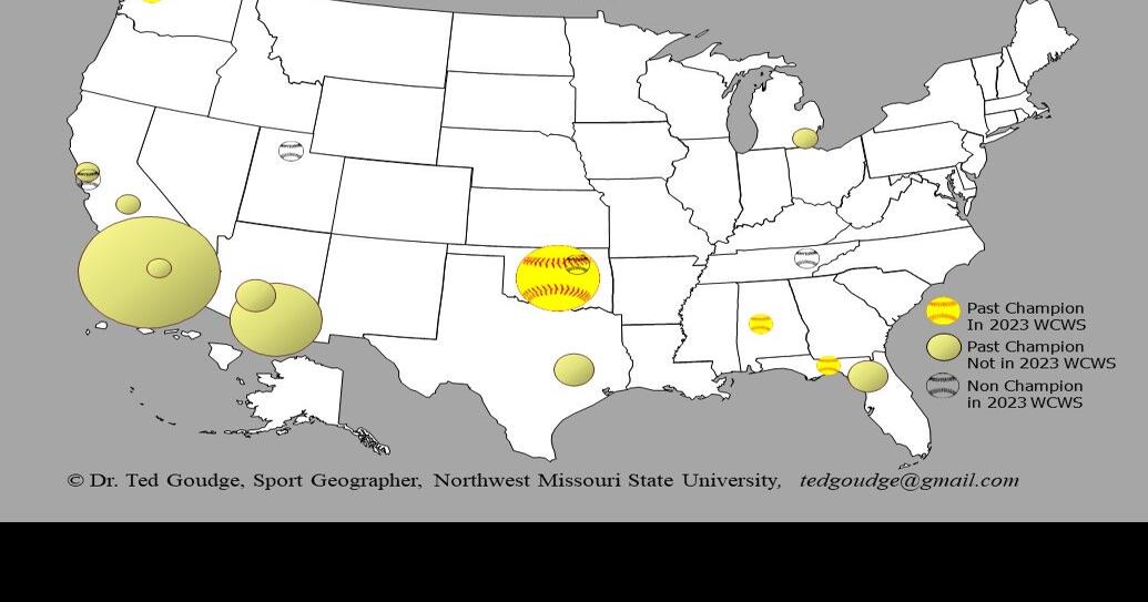 Geography with Goudge College Softball World Series, 19822022 News