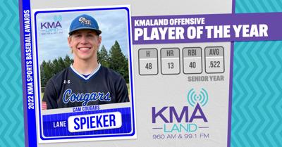 Lane Spieker -- 2022 Baseball Offensive Player of the Year