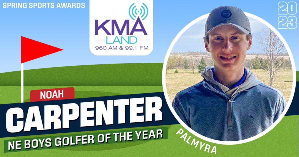 Palmyra's Carpenter repeats as KMAland Nebraska Golfer of the Year