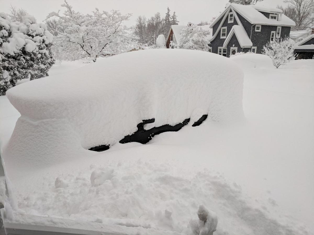 Essex native 'bunkered down' in Erie, PA; over five feet of snow in 60