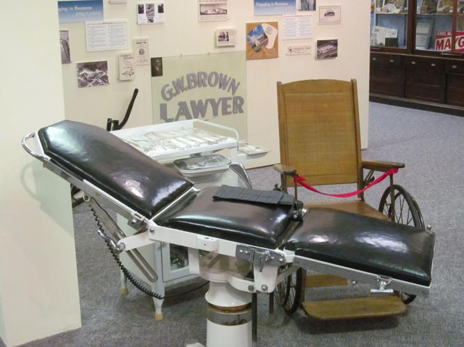 Local businesses display at Greater Shenandoah Historical Museum