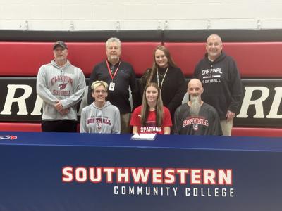 Clarinda's Sunderman officially signs with SWCC softball | Sports ...