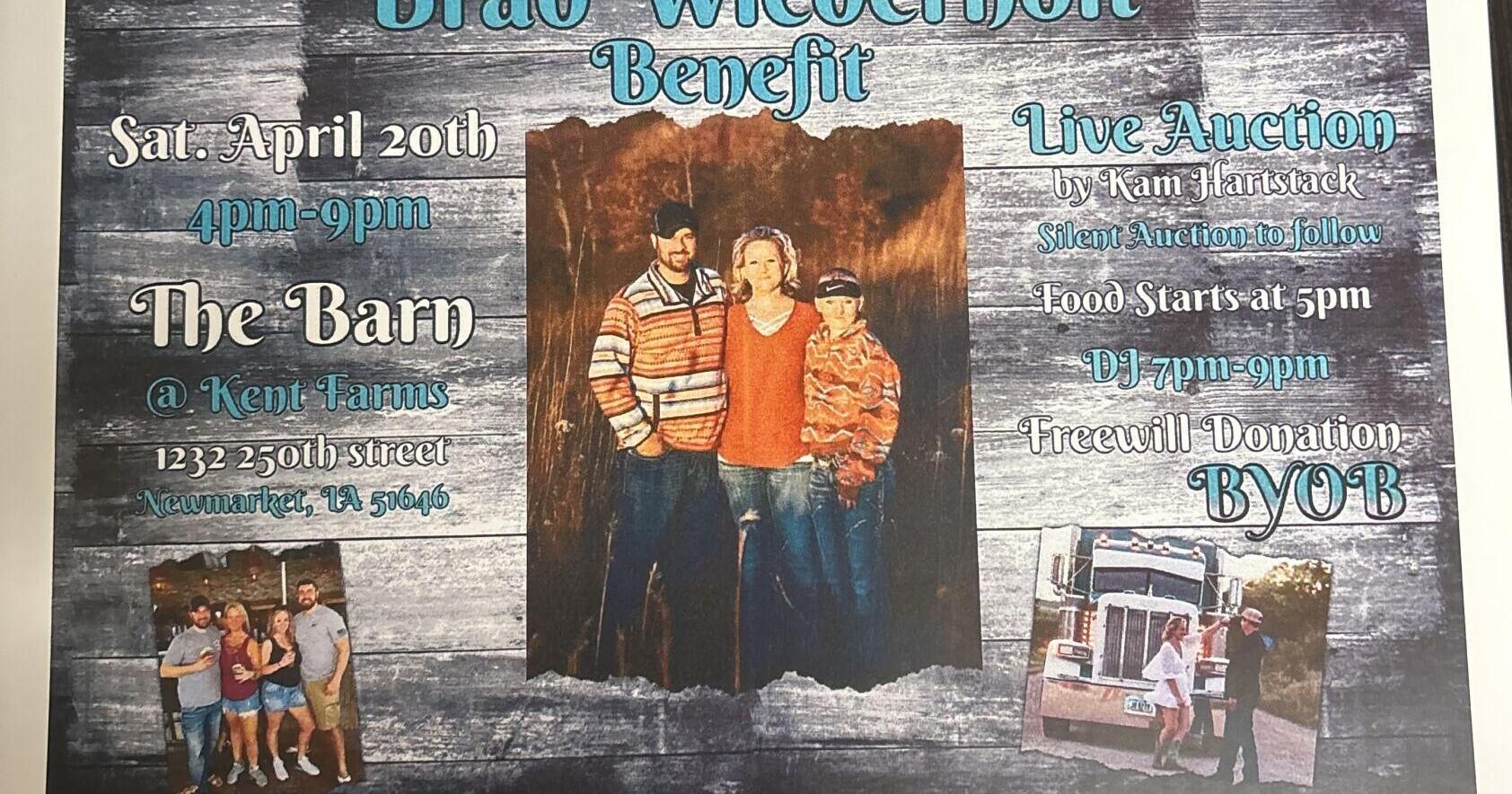 Brad Wiederholt benefit coming up this Saturday - Vimarsana News