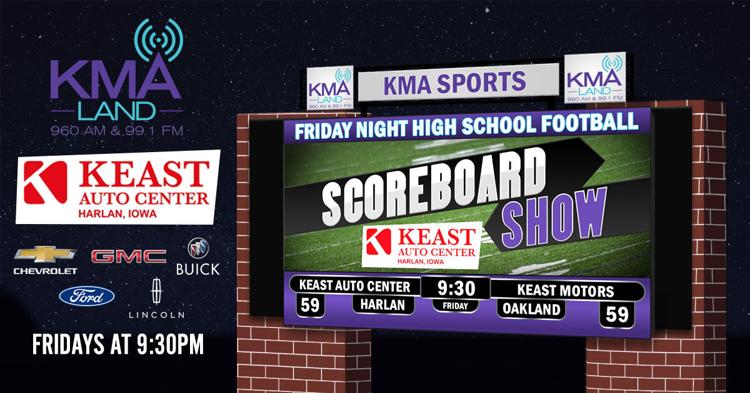 KMAland Football (Week 7): Keast Auto Center High School Scoreboard