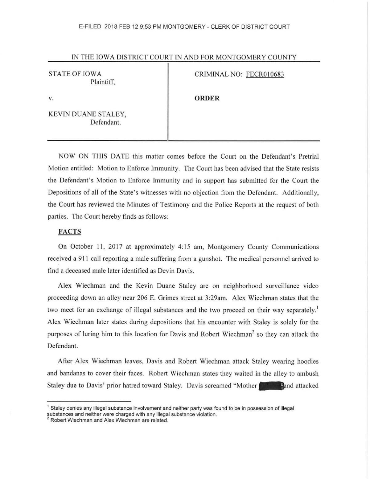 'Stand your ground' law impacts Red Oak manslaughter case Local