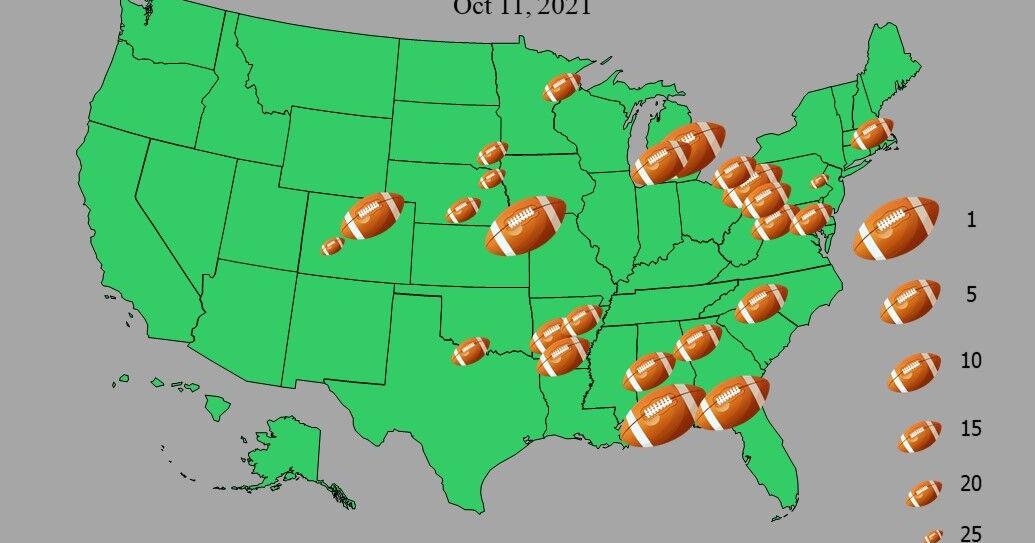 Geography with Goudge D2 Football Rankings, 2025 News