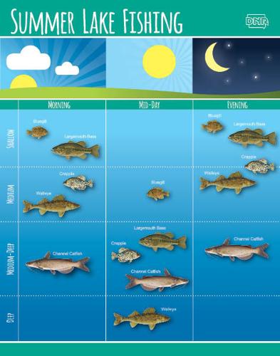 Fishing Depth Chart