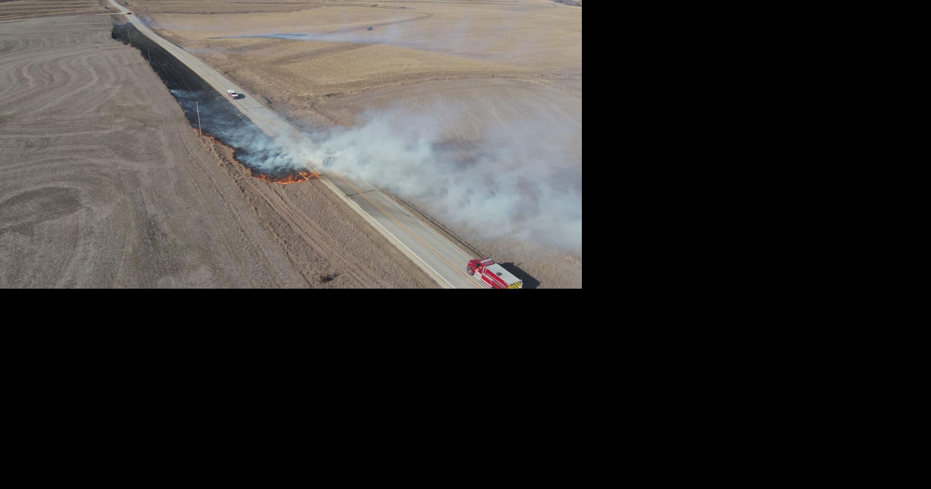 High winds compromise power line, spark grass fire in Montgomery County ...