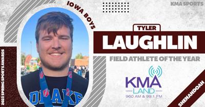 Tyler Laughlin -- Field Athlete of the Year