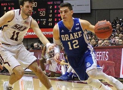 Drake Men Sit Atop Mvc Standings Sports Kmaland Com