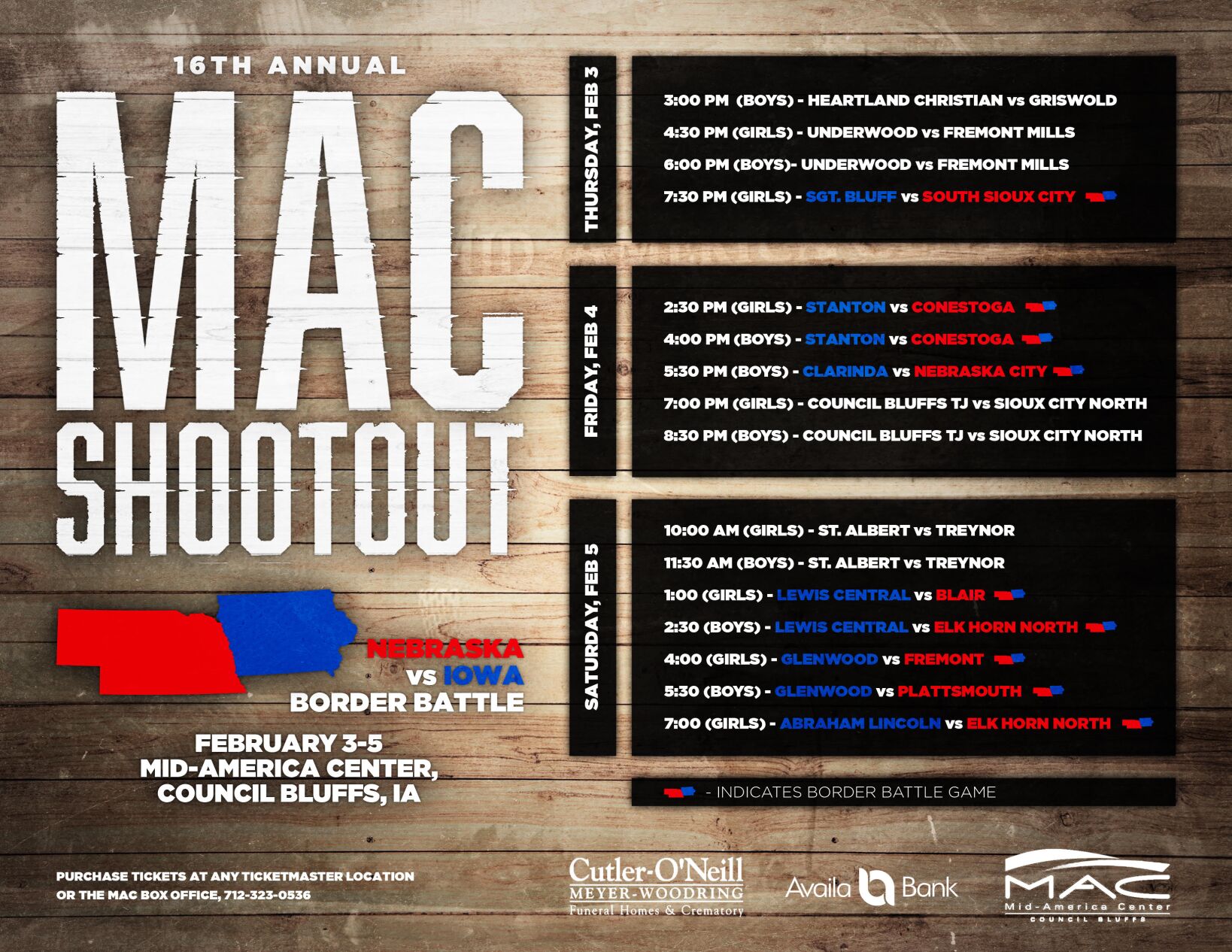 16th Annual MAC Shootout begins Thursday Sports